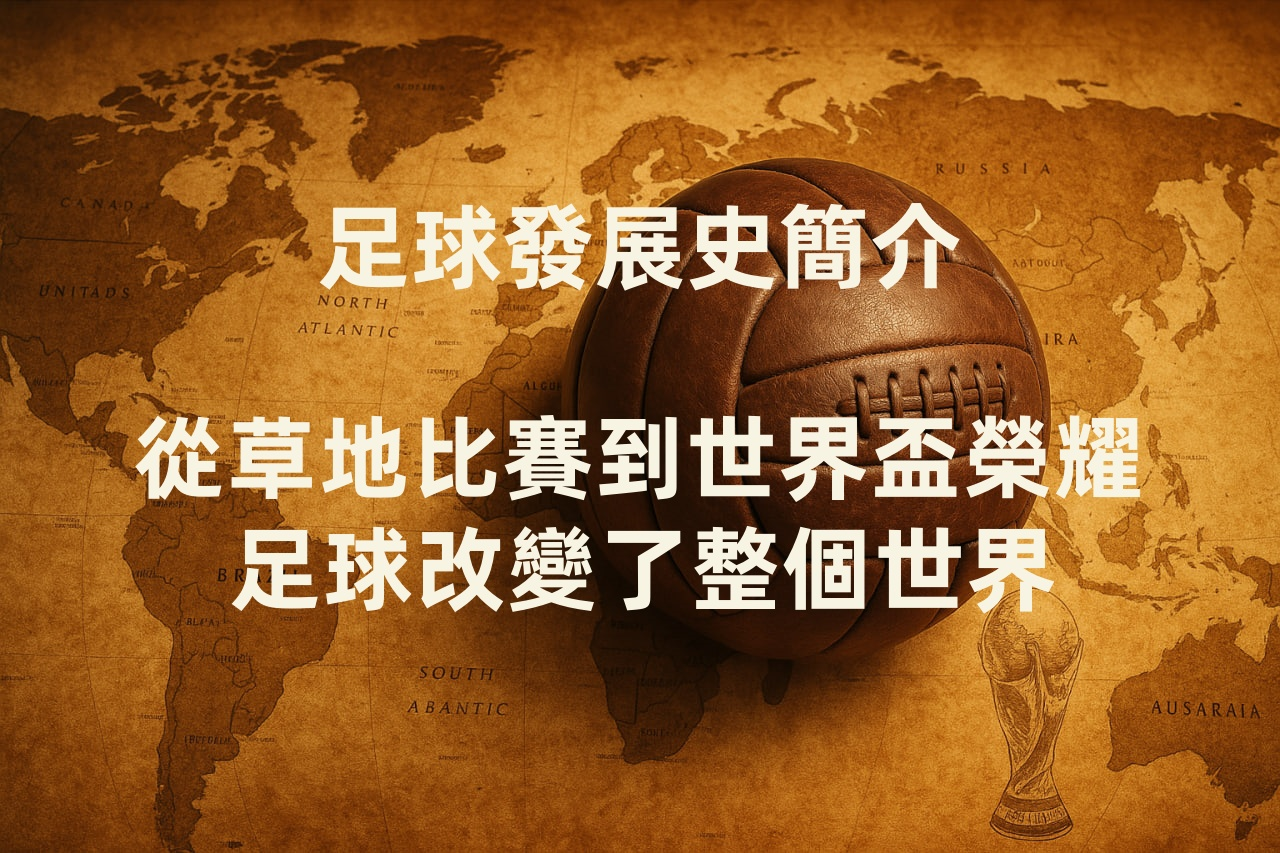 足球發展史簡介，從蹴鞠到世界盃，你知道足球走過多少轉變嗎？