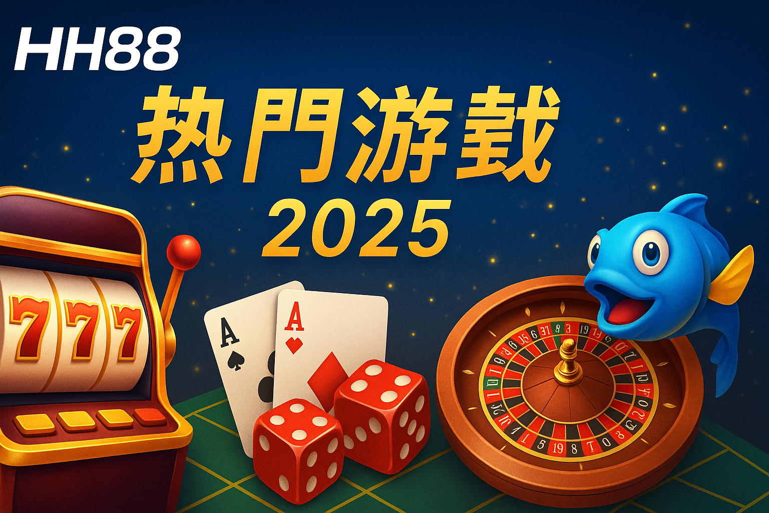 HH88熱門遊戲：2025香港爆款清單