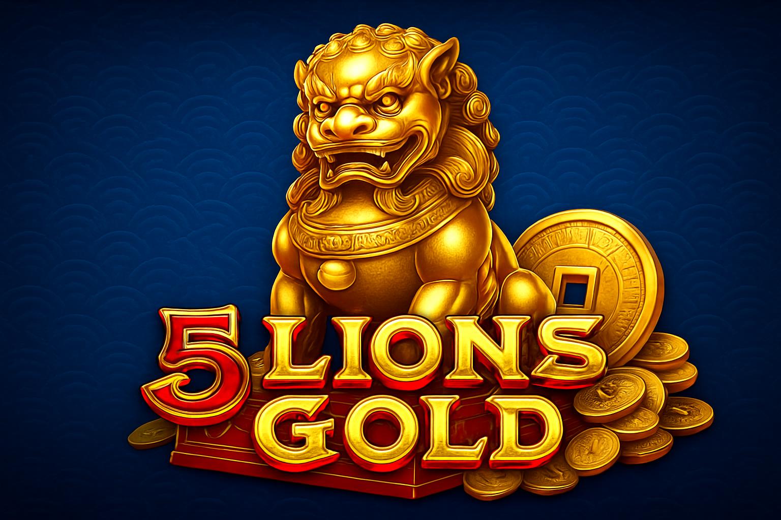 5 Lions Gold 老虎機 - 免費試玩