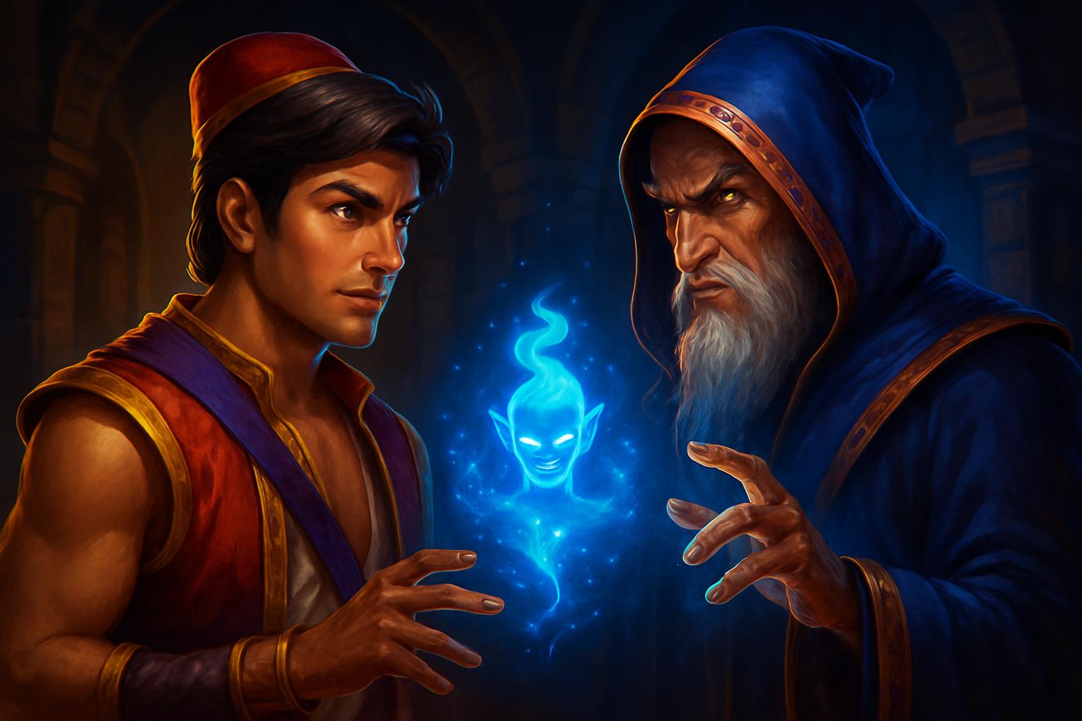 Aladdin And The Sorcerer 老虎機的節奏與 bonus 等待感