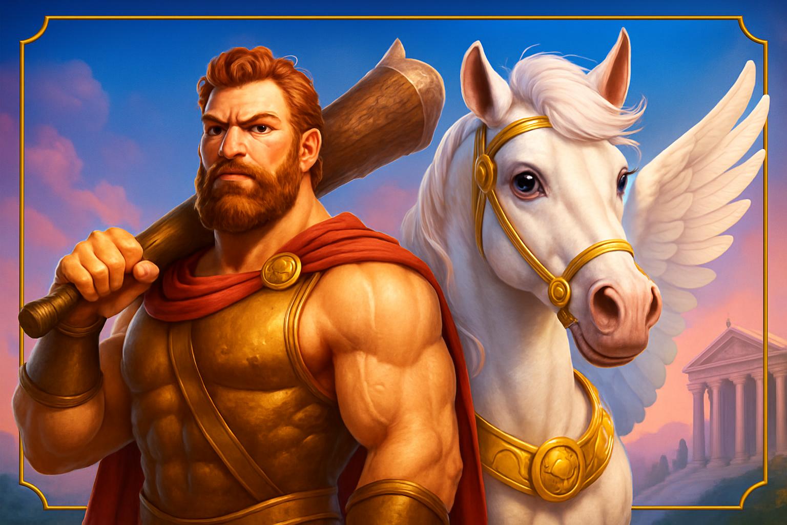Hercules and Pegasus:嘗試捕捉希臘神話的旋轉魅力