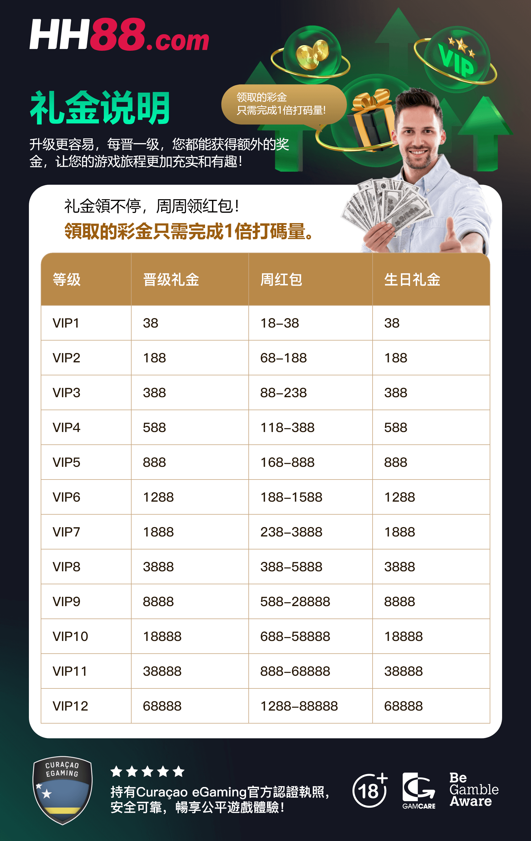 HH88-VIP系統全新升級